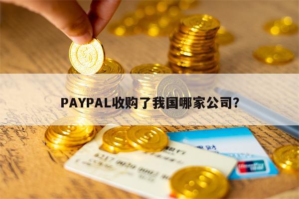 PAYPAL收购了我国哪家公司？