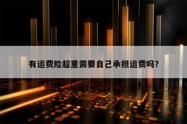 有运费险超重需要自己承担运费吗？