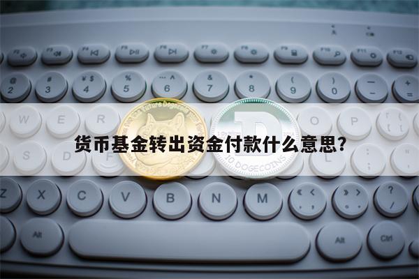 货币基金转出资金付款什么意思？