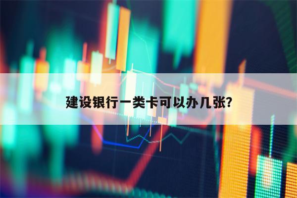 建设银行一类卡可以办几张？