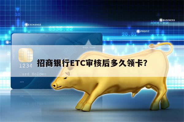 招商银行ETC审核后多久领卡？