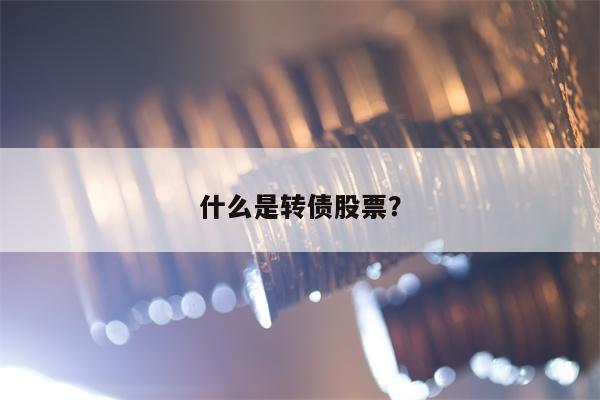 什么是转债股票？