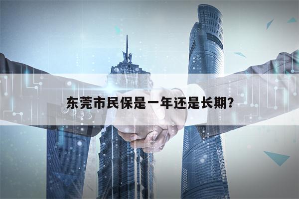 东莞市民保是一年还是长期？