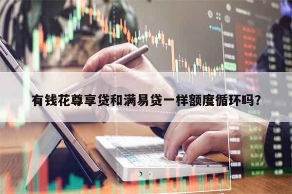 有钱花尊享贷和满易贷一样额度循环吗？