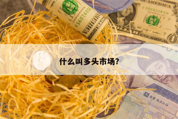 什么叫多头市场？