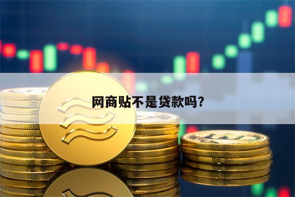 网商贴不是贷款吗？
